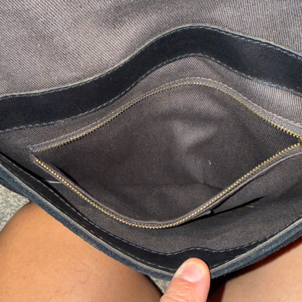 Madewell Suede Clutch Purse - Picture 5 of 5